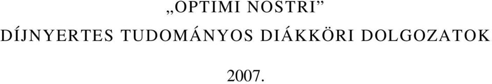 TUDOMÁNYOS