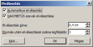 További általános tudnivalók a technikai szerkesztéshez A Magyar Nyelvjárások Word szövegszerkesztővel készül, ezért az itt megadott beállítások esetében is ennek a szoftvernek (Word 2003) a