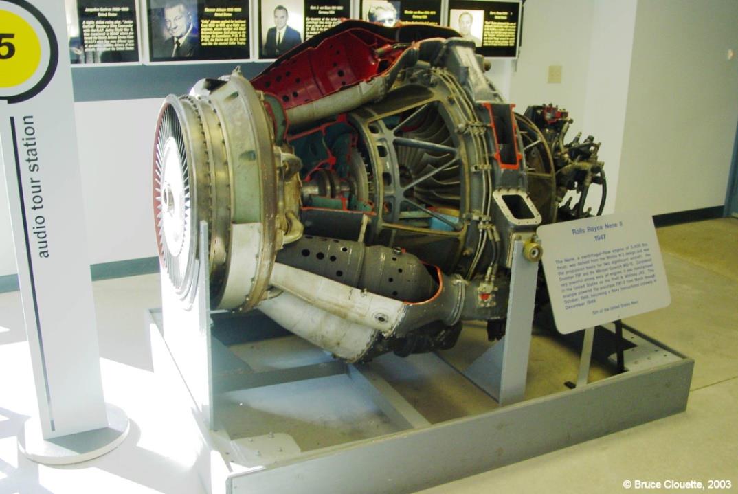 1. Bevezetés és történeti áttekintés 1940, Rolls-Royce lcs. gt. hm. RB50 Trent (Whittle alapján) 1942, GE, I-A gt shm. Bell XP-59 repülőgépbe építve, első az USA-ban.
