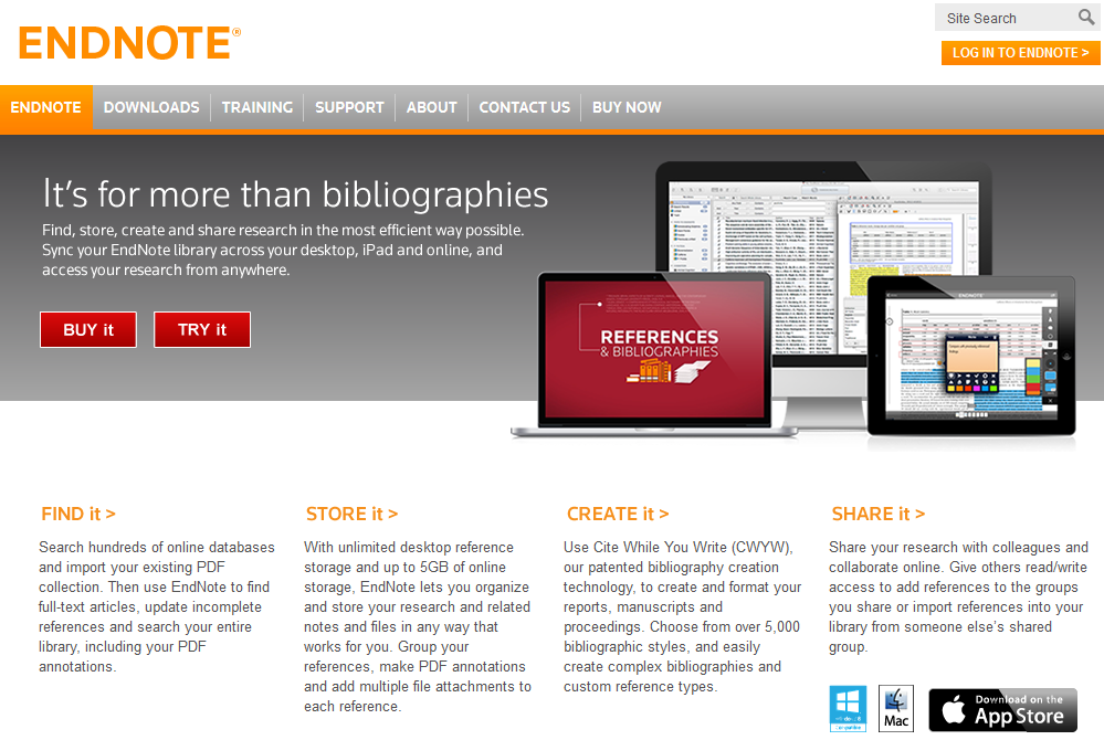 EndNote bibliográfiai alkalmazás (Thomson Reuters) Az Egyetemi