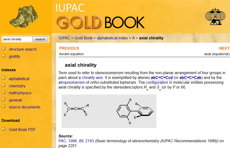 IUPAC: GoldBook Forrás: