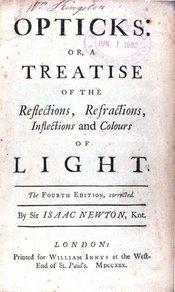 Newton kísérletei a napfénnyel: