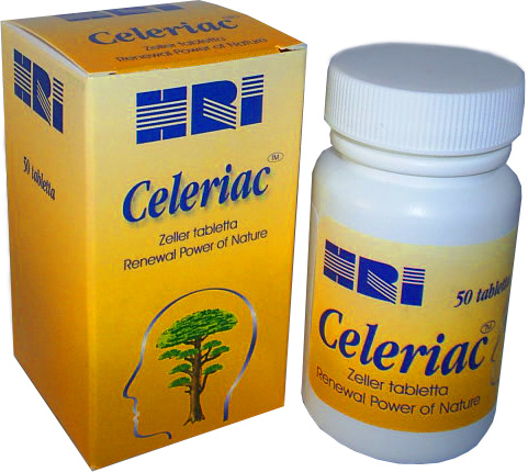 HRI Celeriac Tablete pentru întinerire şi creşterea virilităţii Cu toţii am dori să ne păstrăm sau să ne recuperăm energia, creativitatea, tinereţea, ceea ce devine posibil cu ajutorul tabletei