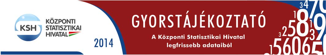 Közzététel: 2015. február 24. Következik: 2015. február 26. Beruházás. 2014. IV. negyedév Sorszám: 29. Túl a mélyponton a lakásépítés Lakásépítések, építési engedélyek, 2014. I IV.