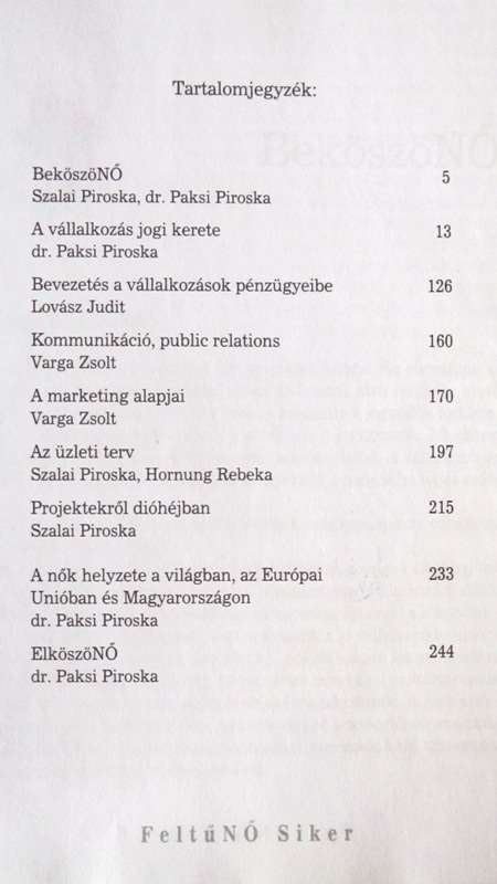 II. A VÁLLALKOZÁS KOCKÁZATA II.3 A vállalkozó mestersége A.) A jó hír... A kockázat kezelhető...... a vállalkozói mesterség megtanulható. 49 II.