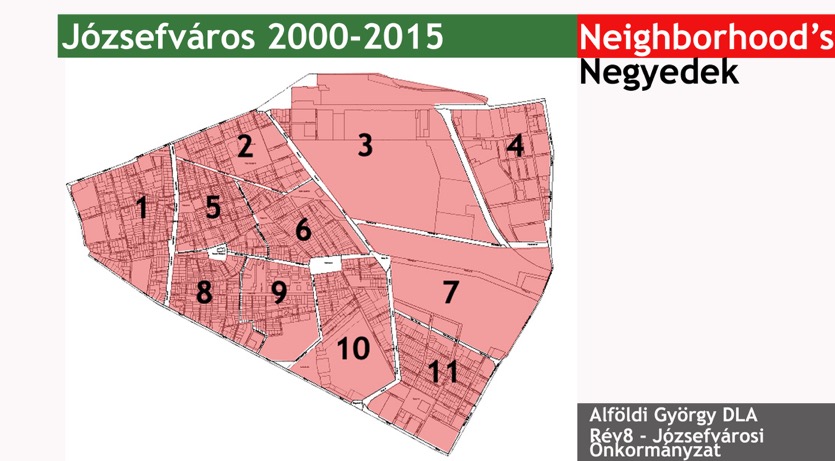 Kiindulási helyzet 2004 A 2004-es kerületfejlesztési stratégia 11 identifikációs