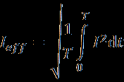 A feszültség és áramerősség effektív értéke A váltakozó áram effektív értéke a hőhatás szempontjából egyenértékű stacionárius (egyen-) áramot jelenti.
