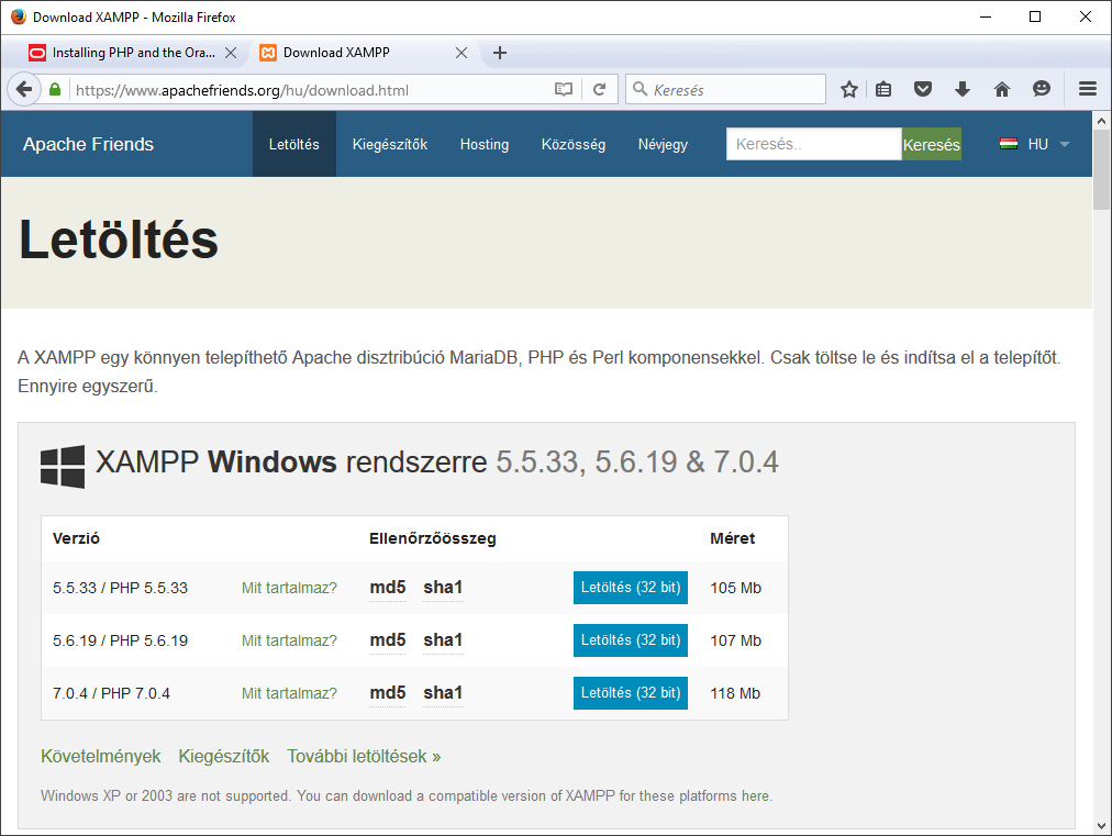 Webszerver: