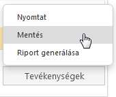 Kiválasztott dokumentum(ok) letöltése (adatexport) Tetszőleges számú letölteni kívánt