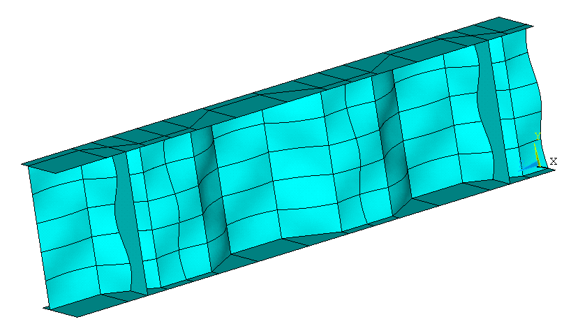 Ajánlott imperfekciós alak az elsı sajátalak numerikus közelítésére 0,80 0,60 exp(-x)*sin(x) e