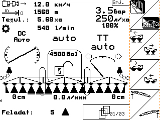 Termékleírás 4 Termékleírás Az AMATRON + készülékkel az AMAZONE gépek kényelmesen vezérelhetők, kezelhetők és ellenőrizhetők.