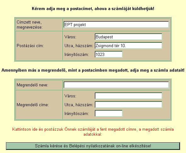 5. Az esetlegesen előugró (biztonsági beállítástól függő) biztonsági figyelmeztetés ablakban nyomja meg a Tovább, Igen vagy Yes gombot. 6.