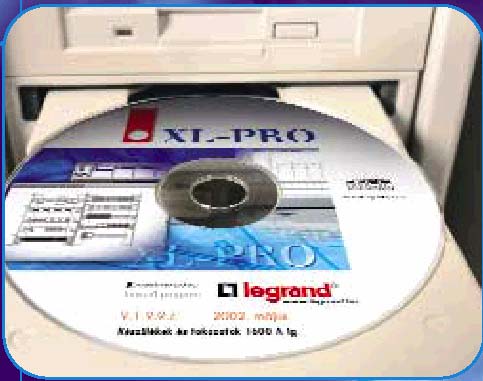 Az XL-PRO elosztószekrény tervező program 4000A tartalmazza a készülékeket és a tokozatokat. Használat menete: 1. A szükséges termékek kiválasztása 2.