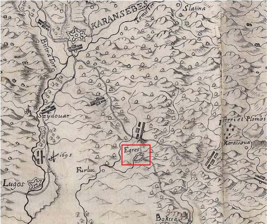Fig. 9. G. M. Visconti, Mappa della Transiluania.