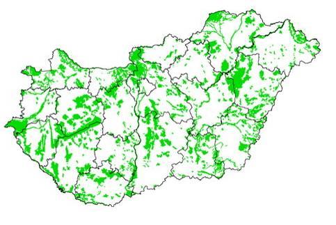 NATURA 2000 TERÜLETEK Natura 2000 területek és