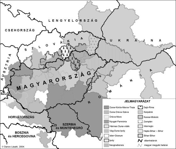 1. ÁBRA Eurorégiók és határon átnyúló regionális együttműködések Magyarország részvételével 1.