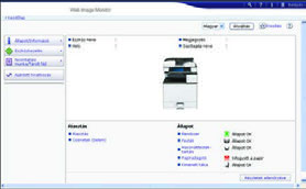 8. Web Image Monitor Ez a fejezet a Web Image Monitor gyakran használt műveleteit és funkcióit ismerteti.