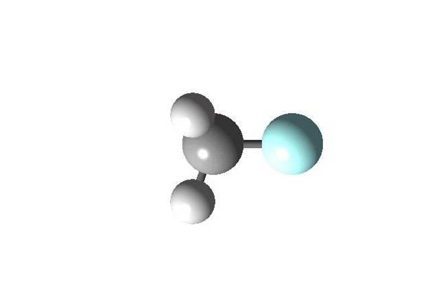 Metil-halogenidek szerkezete, elektronsűrűsége a metil-halogenidek vákuumban számolt dipólusmomentumai: Me-F =2.34 Debye (RF/3-21G) =2.