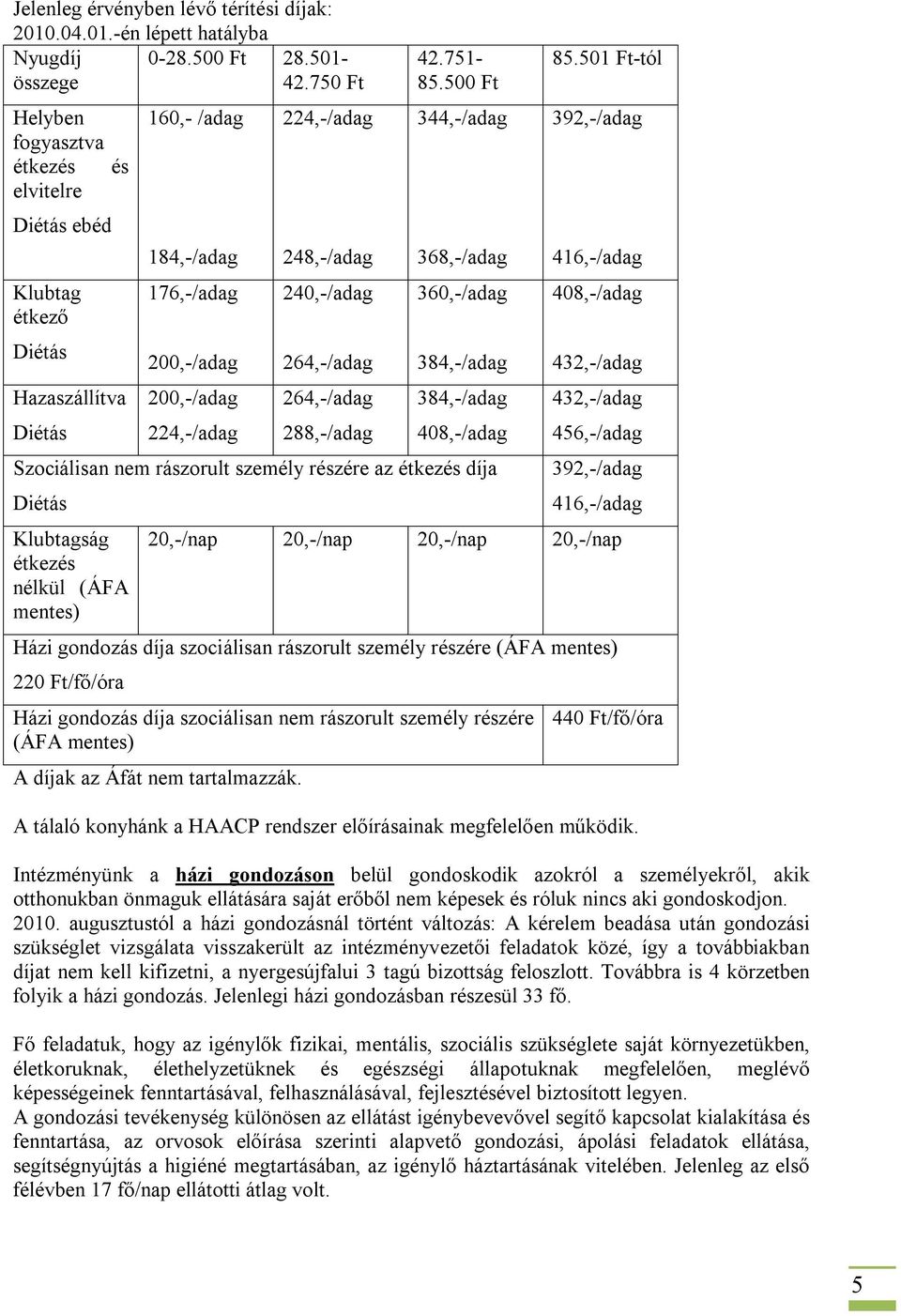 240,-/adag 264,-/adag 264,-/adag 288,-/adag 42.751-85.