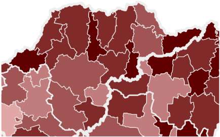 A Központi Statisztikai Hivatal legfrissebb megyei jelentése alapján Borsod-Abaúj-Zemplén megye a munkaerő-piaci mutatók mindegyikében elmarad az országos átlagtól.