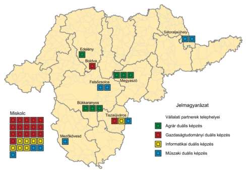 szakokat választhatnak ilyen formában. Nagyobb számban először 2015-ben indultak duális felsőoktatási szakok.