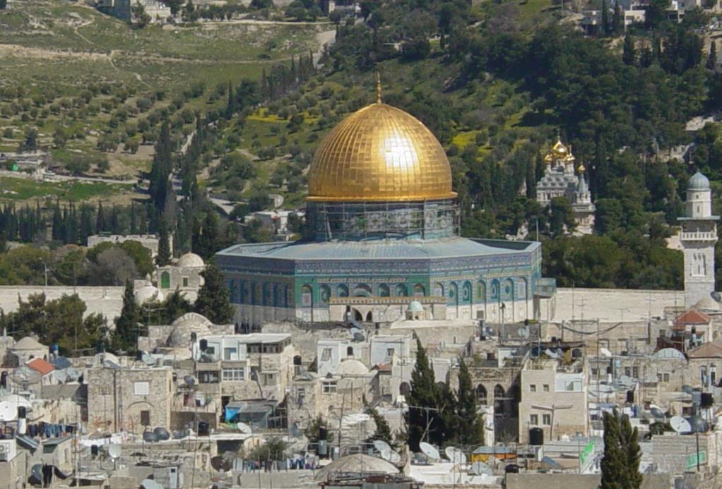 AZ ISZLÁM SZAKRÁLIS ÉPÍTÉSZET KEZDETEI / CENTRÁLIS ÉPÜLETEK Jeruzsálem (Al-Quds), Szent Sír-templom IV. szd.