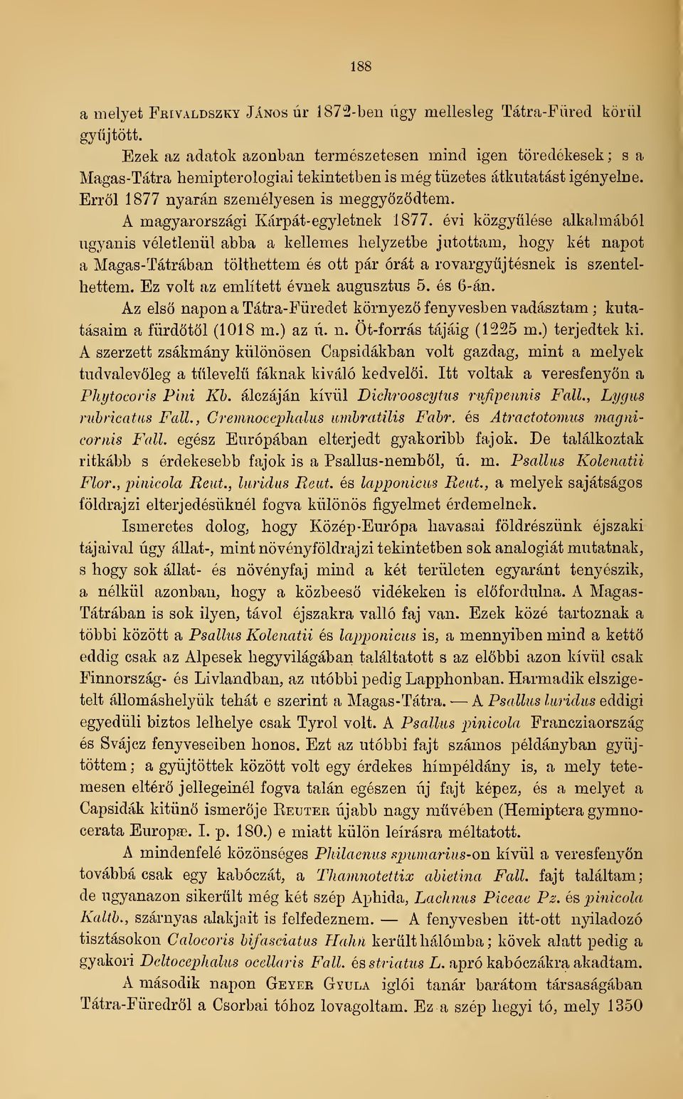 A magyarországi KárjDát- egyletnek 1877.