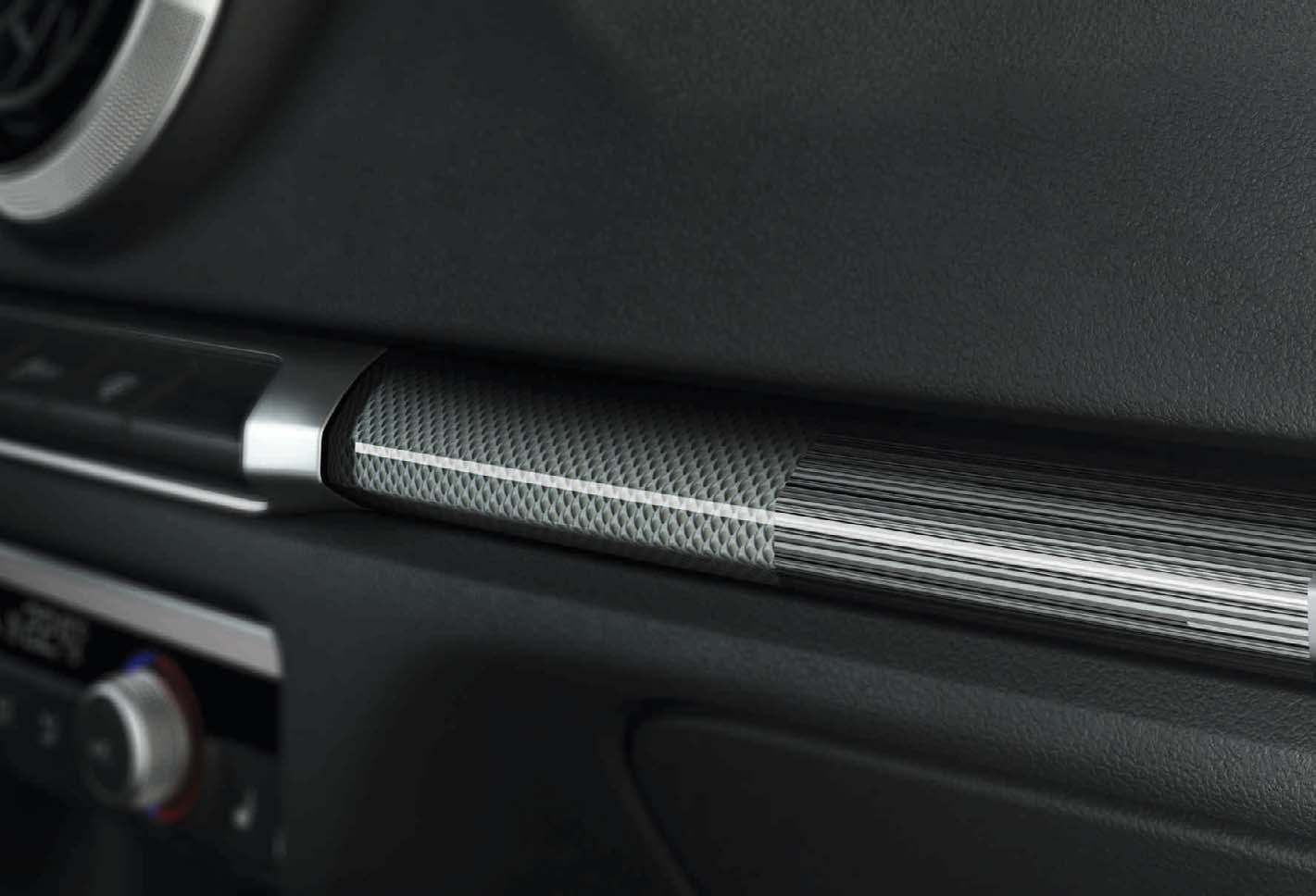 Audi A3 > Felszereltség > Dekorbetétek