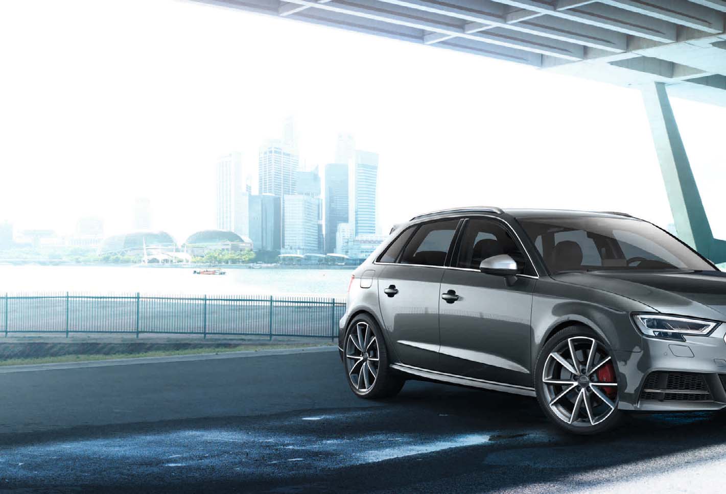 Audi S3 Az előny itt alapfelszerelés Még nagyobb erő, még intenzívebb sportosság, még élvezetesebb vezetés két egészen különleges autó előadásában: az új Audi S3 és az új Audi S3