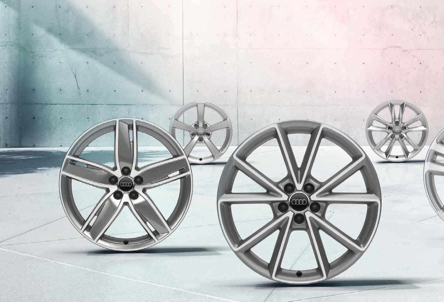 Audi A3 > Felszereltség > Keréktárcsák