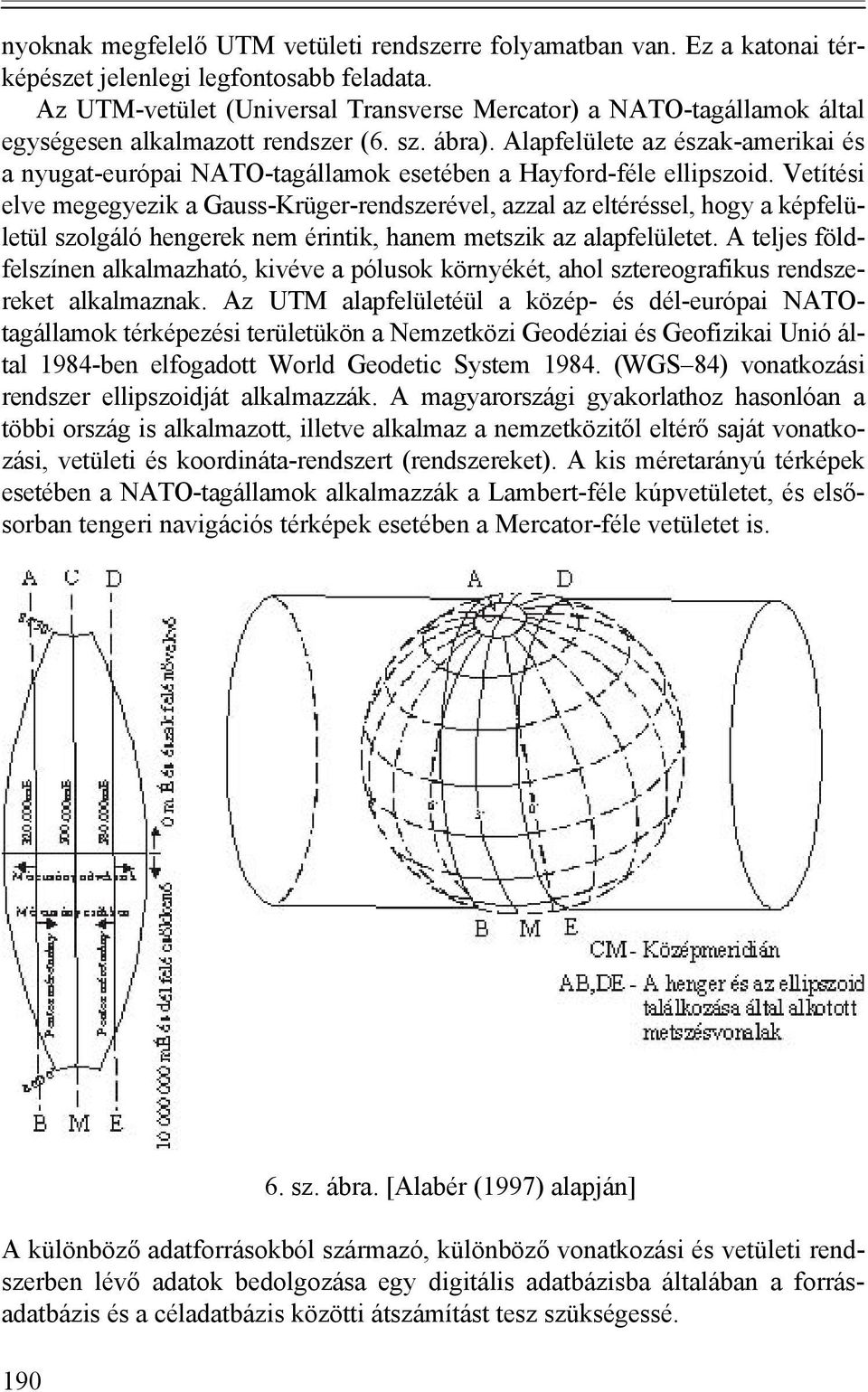 Alapfelülete az észak-amerikai és a nyugat-európai NATO-tagállamok esetében a Hayford-féle ellipszoid.