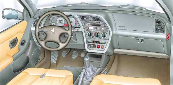 Peugeot 306 műszerfal jelzések