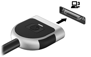 Az USB-meghajtók a következő típusúak lehetnek: 1,44 MB-os hajlékonylemez-meghajtó Merevlemez-meghajtó modul Külső optikai meghajtó (CD, DVD és Blu-ray) MultiBay-eszköz A bővítőport használata (csak