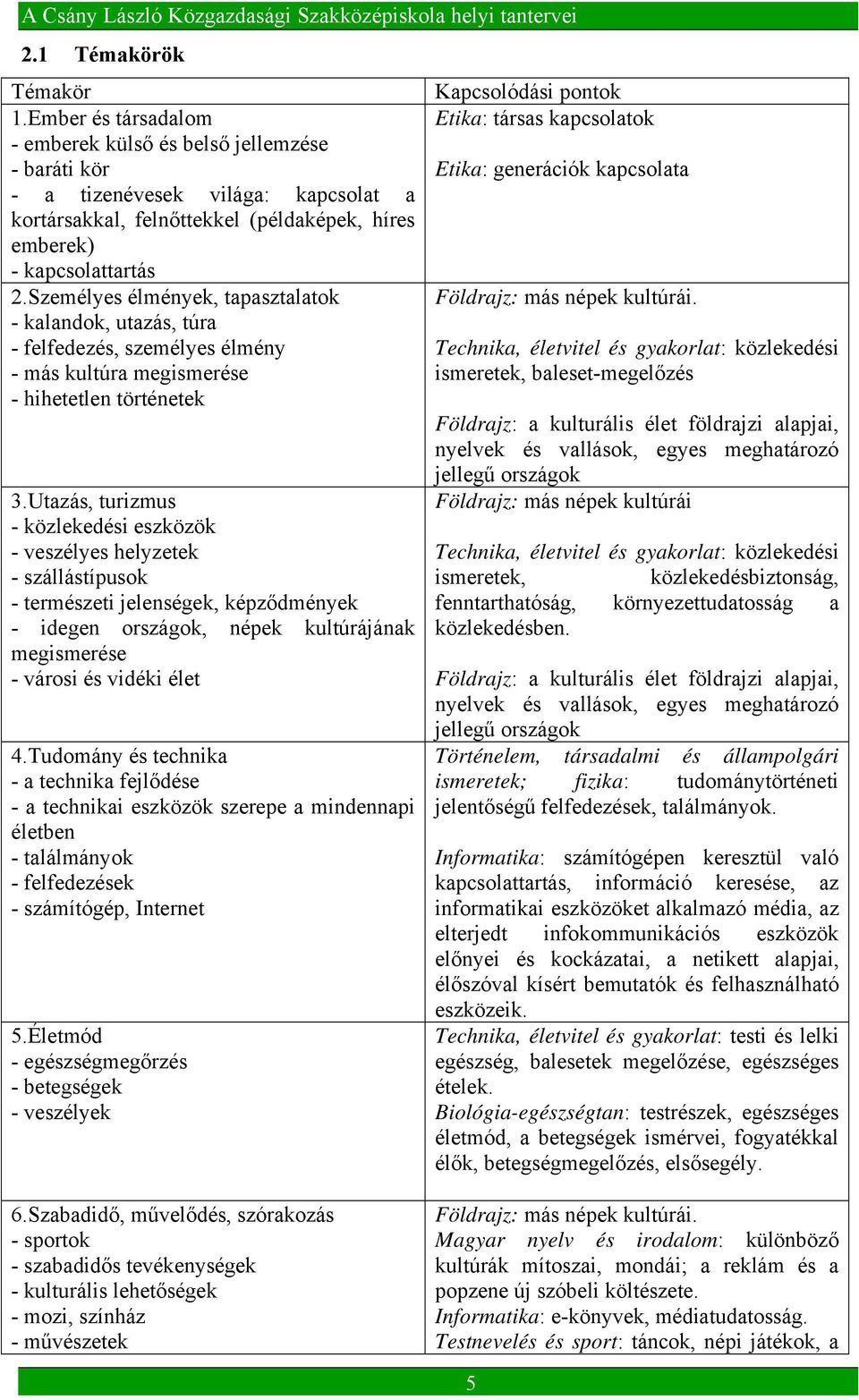 Személyes élmények, tapasztalatok - kalandok, utazás, túra - felfedezés, személyes élmény - más kultúra megismerése - hihetetlen történetek 3.