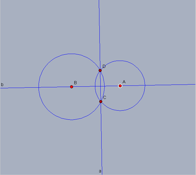 Definíció: Azon pontok mértani helye, amelyeknek két nem koncentrikus körre vonatkozó hatványa megegyezik, a két kör hatványvonala.