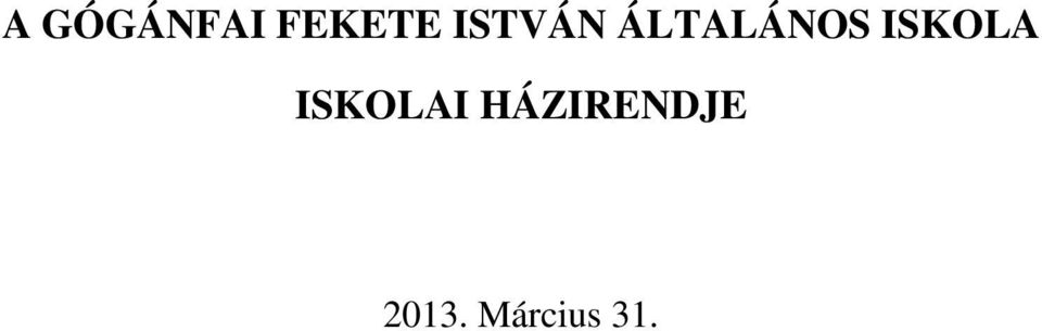ISKOLA ISKOLAI