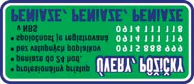 DS 13-20 STRANA - 06 Občianska riadková inzercia po novom Ako sme vás informovali už v minulom čísle, riadkovú inzerciu si môžete od teraz podať cez SMS. Je to jednoduché.