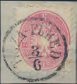 589-646 643. 644. 645. 646. 1864 5kr hármascsík / stripe of 3 SZÁSZ-RÉGEN 9.000 1864 5kr SZERED 4.400 1864 5kr TETENY 3.800 1864 5kr vízjel / watermark T(ISZ)A-FÜRED (hajtásnyom / folded) 3.800 589.