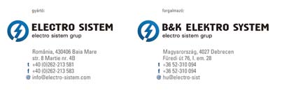 A nagybányai (erdélyi) ELECTRO SISTEM cégcsoport 15 éves Az ELECTRO SISTEM cégcsoport, november 24-25-én, ünnepelte megalakulásának 15. évfordulóját az Electro Sistem Napok rendezvényén Nagybányán.