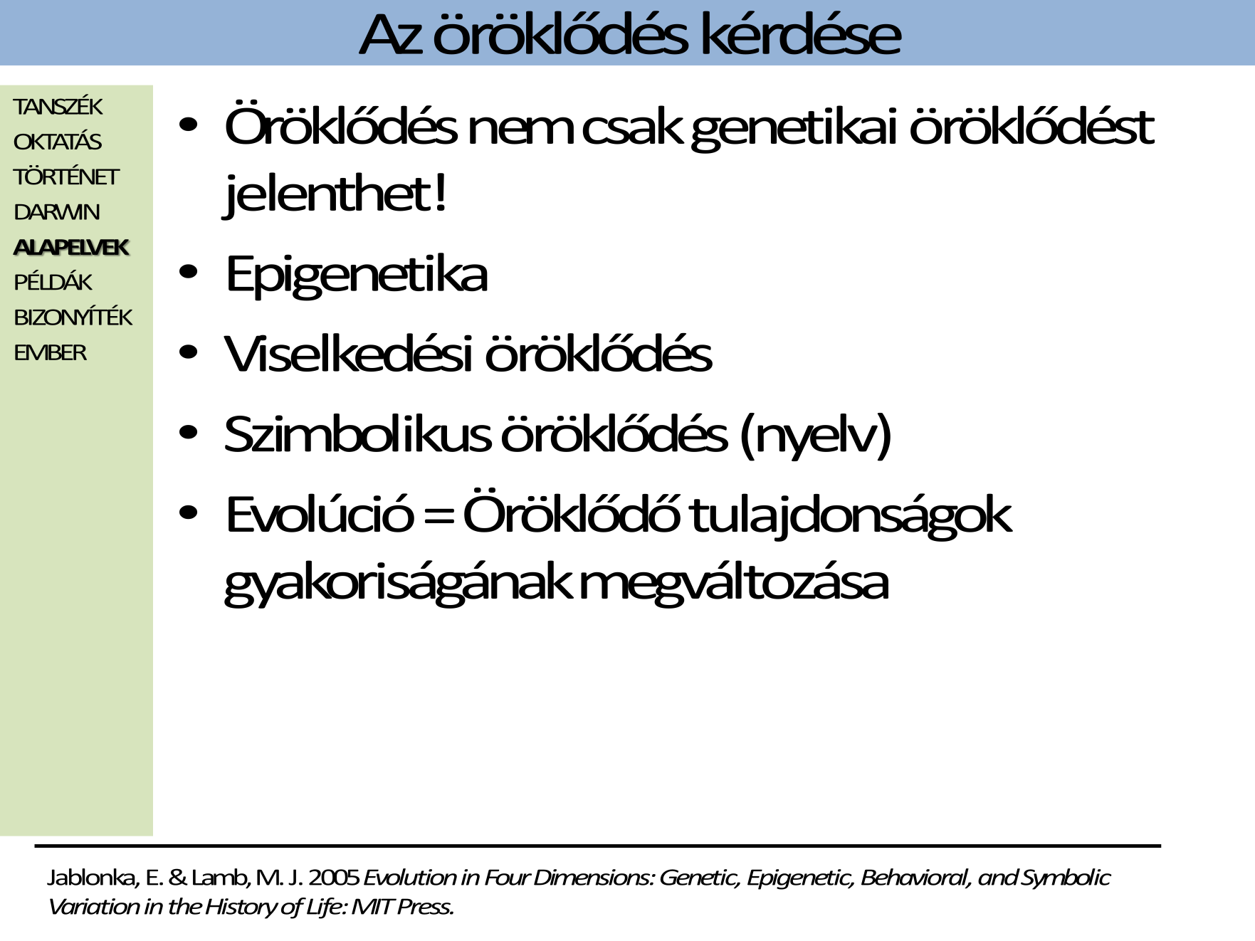 Integratív biológián részletesen