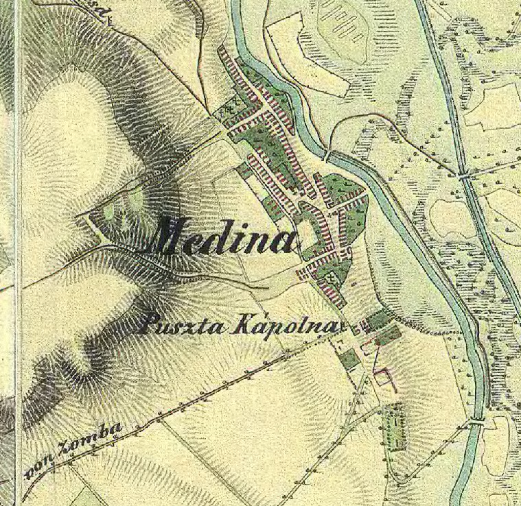 Medina örökségvédelmi hatástanulmány 2016. 4. számú kép: Medina belterülete a I.