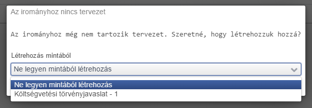 Ezt követően az előterjesztő munkafolyamatához hasonlóan szerkeszthető meg az egységes javaslattervezet munkapéldánya azzal a különbséggel, hogy az ellenőri munkafolyamatot le kell folytatni.