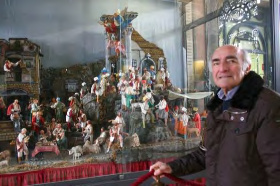 Nicola Bianchi, Bruno Dallapiccola, Camilla Ghedini, Giulia Resca, Elena Fabbri (Fonte: Internet/Telestense, video) Ex gallerista Renzo Melotti col presepe napoletano: Menzione speciale Premio Stampa