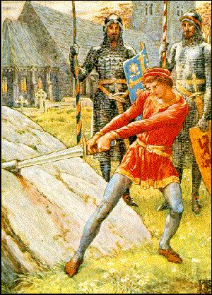 Arthur király civilizációs törekvései Arthur király fényes udvarában 150 lovag és 150 udvarhölgy él.