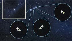 Kepler megfigyelései Kepler a Reinhard-féle 1551-es csillagtáblázat alapján három konstellációt is