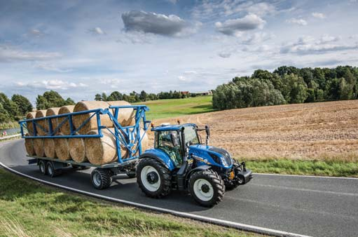 19 Terralock automatikus vonóerő vezérlés A New Holland jól ismert Terralock vezérlését egyszerű beállítani, és a használata is könnyedén elsajátítható.