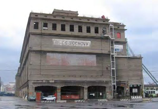 Genovai gabonasilók, Hennebique 1901 Mérnöki szerkezetek Silos