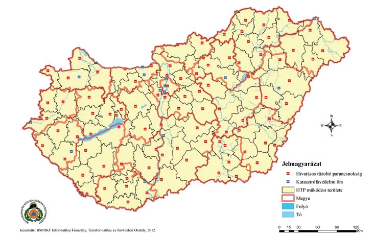 Hivatásos tűzoltóparancsnokságok és katasztrófavédelmi őrsök működési területe eljárás szabályainak, és a szakmai szabályokat meghatározó BM rendeletnek feleljen meg. Az I.