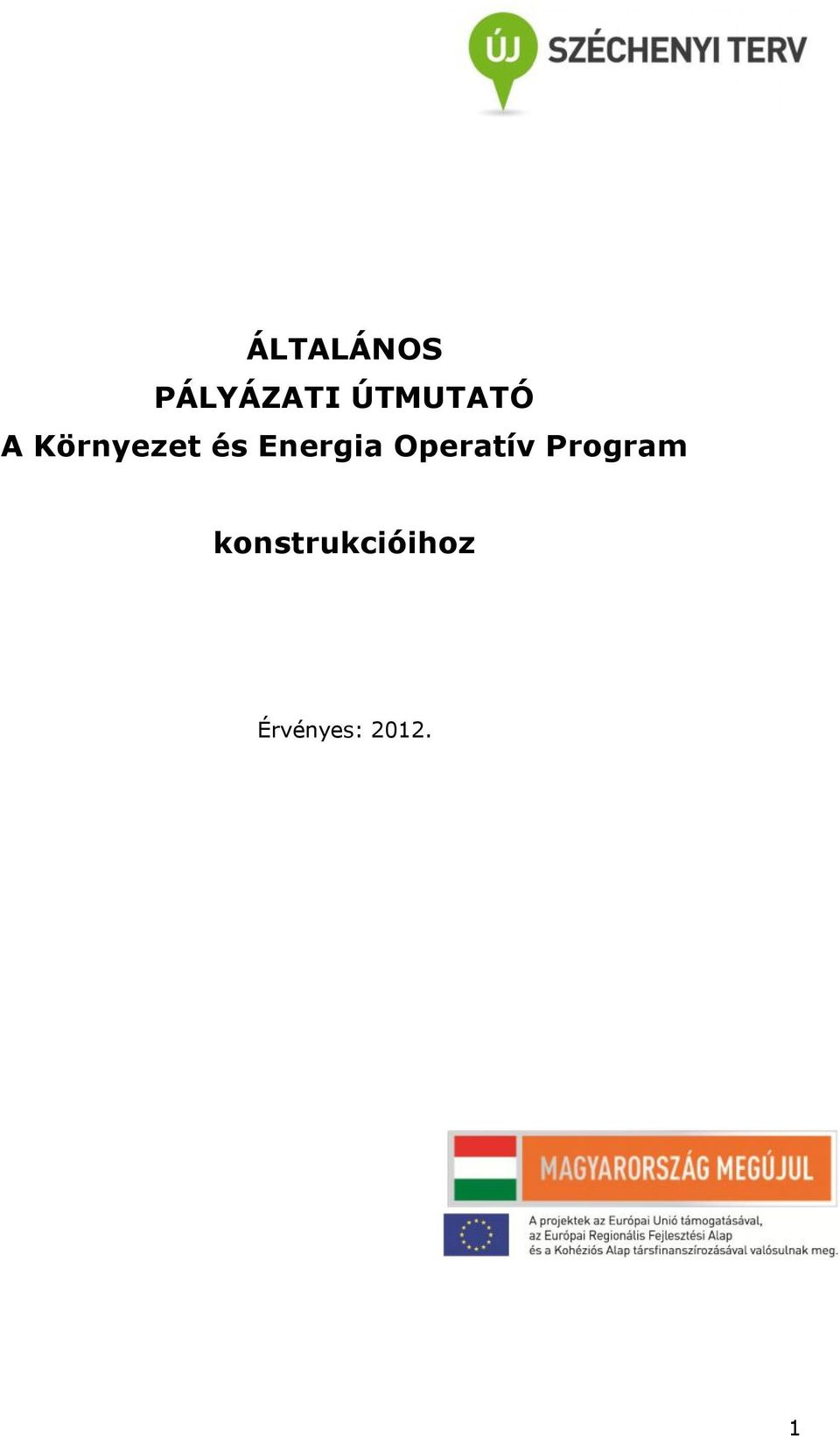 Energia Operatív Program