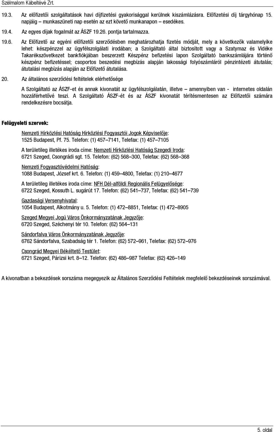 pontja tartalmazza. 19.6.